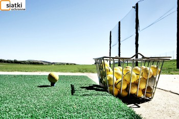Siatki Brzeszcze - Siatki na strzelnice golfowe, produkowana na wymiar dla terenów Brzeszcze